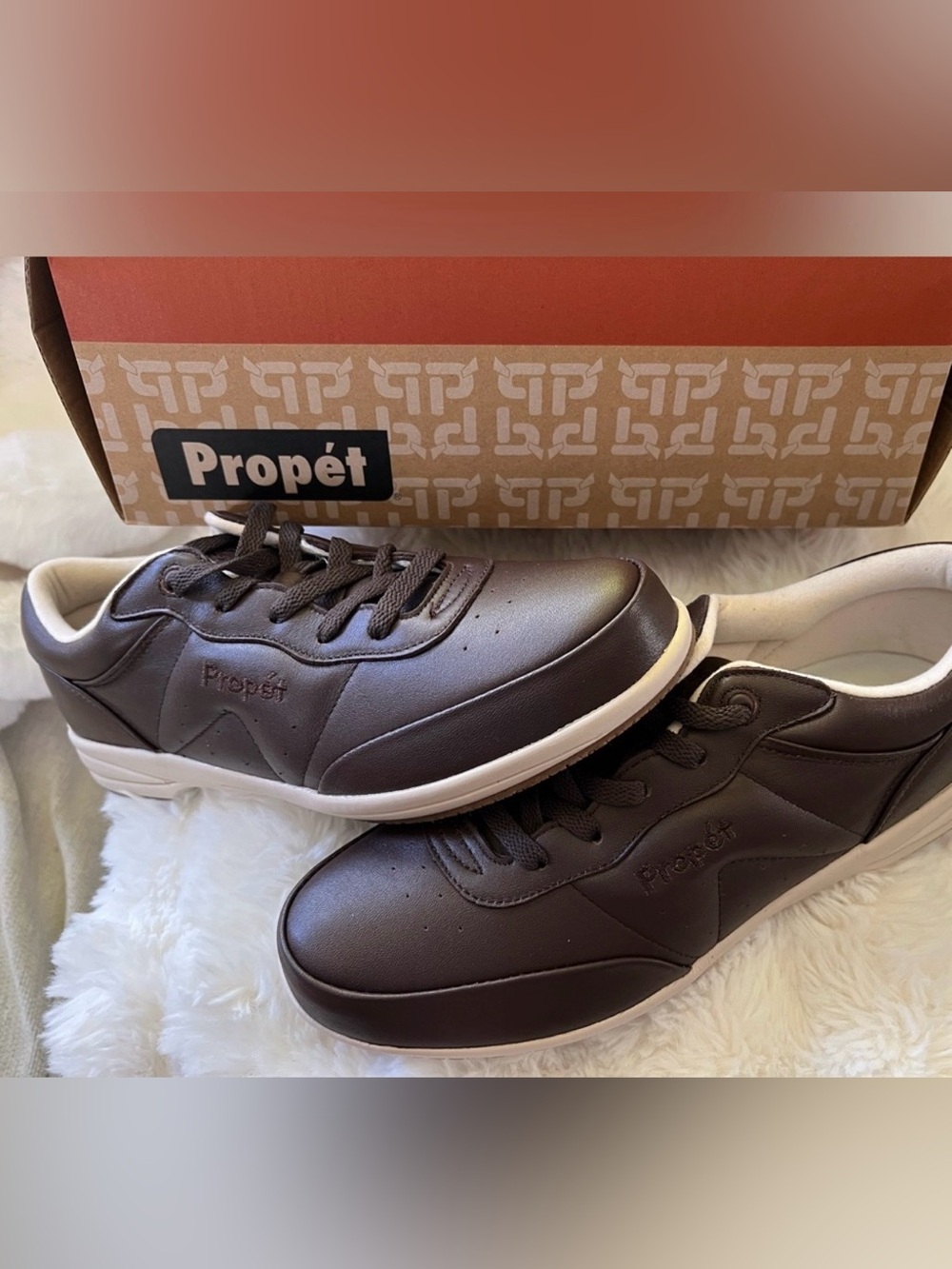 Propet Washable Walker Sneakers Women’s 11 Brown Comfort Walking Shoes NIB